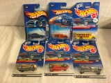 Lot of 6 Pieces Collector New in Package Hot wheels Mattel 1:64 Scale Die-Cast Metal Cars