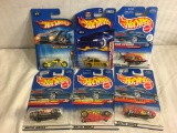 Lot of 6 Pieces Collector New in Package Hot wheels Mattel 1:64 Scale Die-Cast Metal Cars