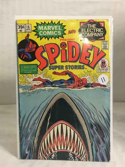 Collector Vintage Marvel Comics and Present SPIDEY Super Stories The Electric Company #16