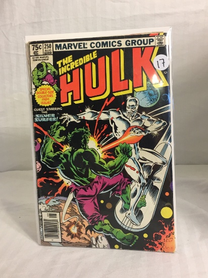 Collector Vintage Marvel Comics The Incredible Hulk Comic Book #250