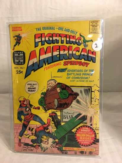 Collector Vintage The Original -- One and Only Fighting American Featuring Speedboy #1