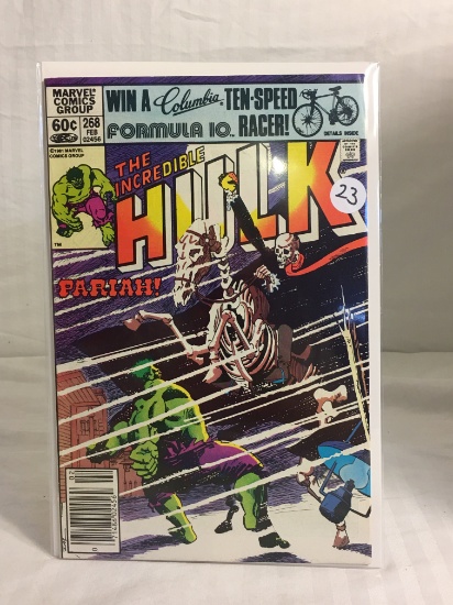 Collector Vintage Marvel Comics The Incredible Hulk Comic Book #268