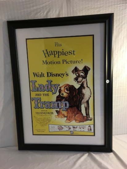 The Walt Disney His Happiest Motion Picture "Lady and The Tramp" Color By technicolor  in Frame