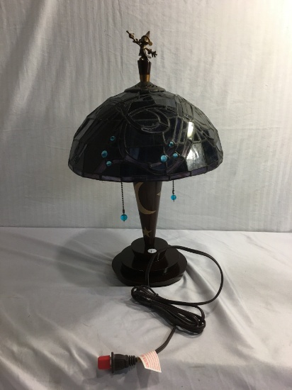 Collector Disney - Fantasia (Tiffany Style) Lamp - Mickey Mouse - LTD ED RETIRED Size:19-20"Tall