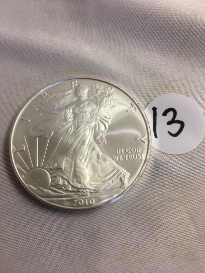 Collector 2010 American Silver Eagle 1oz Fine Silver-One Dollar Coin