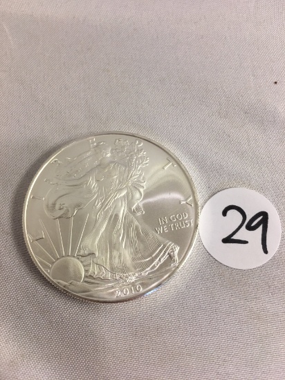 Collector 2010 American Silver Eagle 1oz Fine Silver-One Dollar Coin