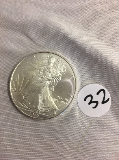 Collector 2010 American Silver Eagle 1oz Fine Silver-One Dollar Coin