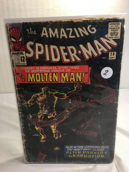 Collector Vintage Marvel Comics The Amazing Spider-man NO.28 Comic Book