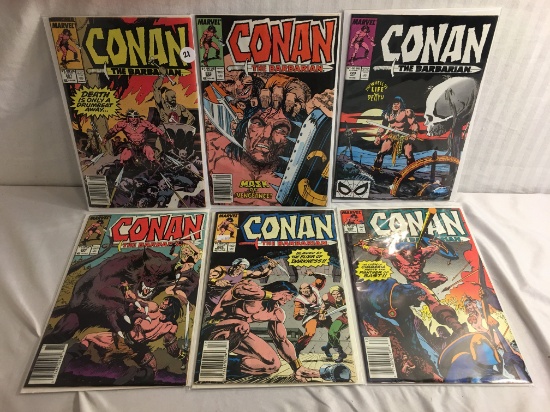 Lot of 6 Collector Marvel Conan The Barbarian Comic Books No.221.222.223.224.225.226.
