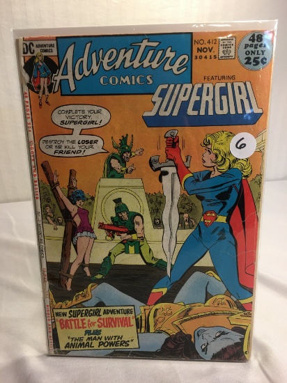 Collector Vintage DC, Comics Adventure Comics Featuring Supergirl #412 Comic Book