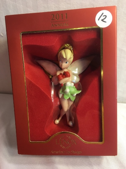 Lenox American by Design 2011 Annual Waiting For Her Christmas Kiss Ornament 7"tall
