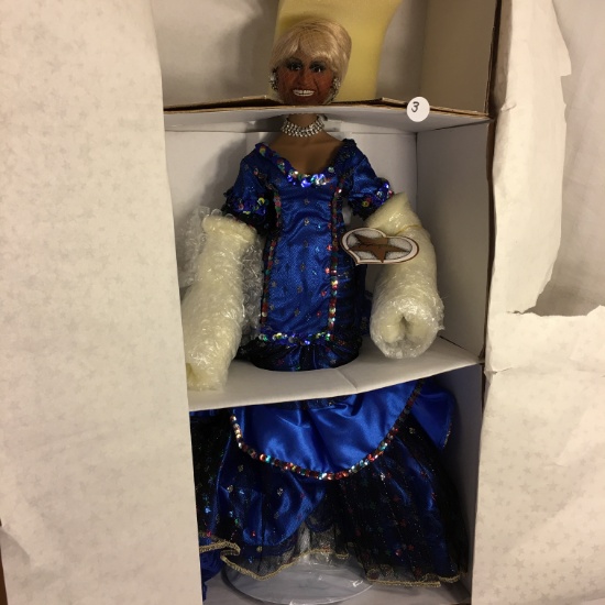 Collector Rare Celia Cruz "Queen of Salsa" 20 inch Porcelain Doll by Maryse Nicole
