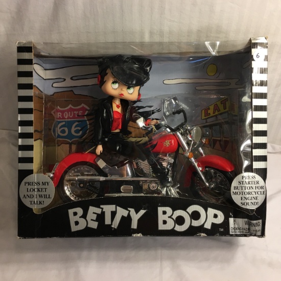 Collector Betty Boop A Doo I Love You Talking Doll Box Size:16"Width by 12"Tall Box Size