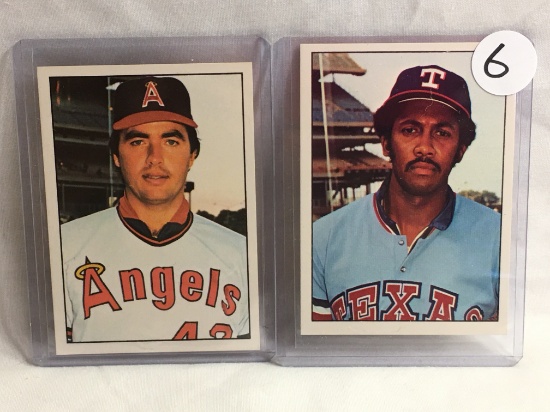 Lot of 2 Pcs Collector Vintage Sports Baseball Trading Cards Andrew earl Hassler and fergurson Arthu