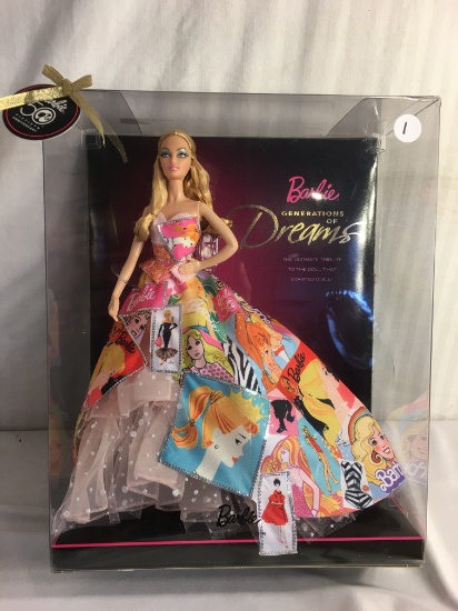 Collector Mattel Barbie 50 Anniversary Generatuin of Dreams Barbie Doll Size: 14-15"Tall Box