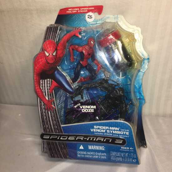 Collector Hasbro Spider-man 3 Venom Ooze Spider-man Venom Symbiote Figure 7-8"Tall
