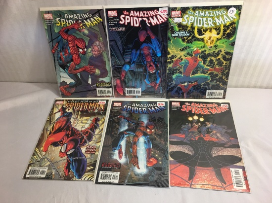 Lot of 6 Pcs Collector  Marvel Comics Amazing Spider-man No.504.505.506.507.508.509.