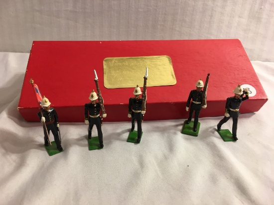 Collector Warwick Miniatures Ltd. Civil War Marching Hand Painted Metal Model Figures