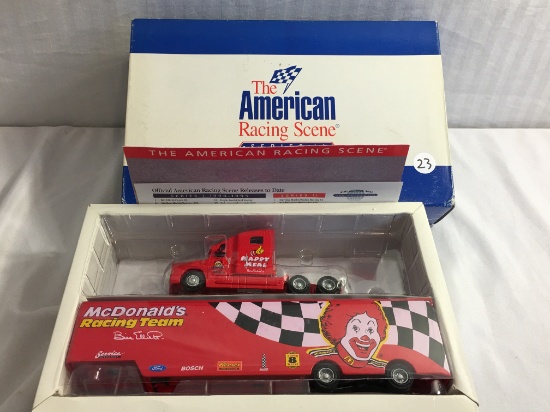Collector The American Racing Scene Bill Eliott/Mcdonalds Happy Meal '94 Ford Hauler 7"x11"