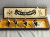 Collector Britains Second Lifeguards Hand Painted Metal Model Figures Box: 4