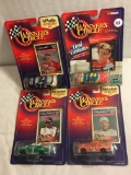 Lot of 4 NIP Collector Winners Circle Assorted Die Cast Cars 1:64 Scale