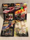 Lot of 4 NIP Collector Hot Wheels Pro Racing Assorted Die Cast Cars 1:64 Scale