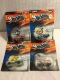 Lot of 4 NIP Collector Hot Wheels Racing Assorted Die Cast Cars 1:64 Scale