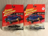 Lot of 2 NIP Collector Johnny Lightning Assorted Die Cast Cars 1:64 Scale