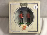 Collector 1993 Britains Coldstream Guards Hand Painted Metal Model Marching Figures 2.5