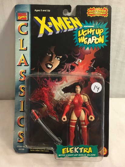 NIP Collector Toy Biz Marvel Comics X-Men Elektra Action Figure