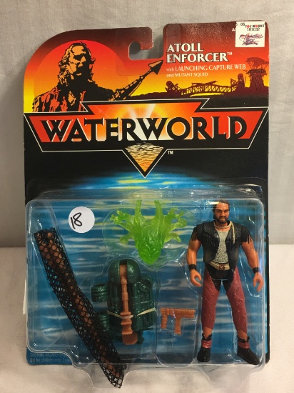 NIP Collector Kenner Waterworld Atoll Enforcer Action Figure