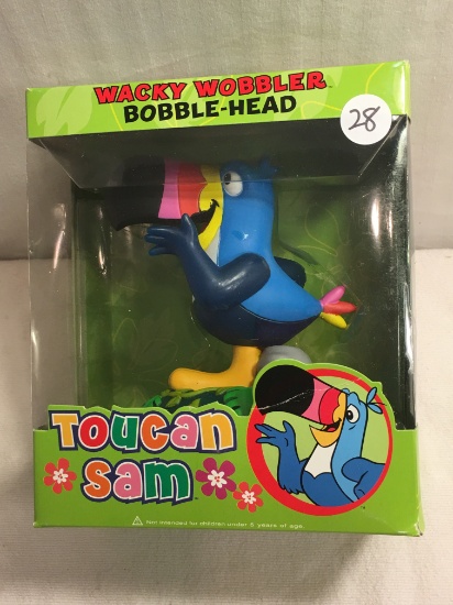 NIP Collector Funko Wacky Wobbler Toucan Figure Box: 7.5"x6"