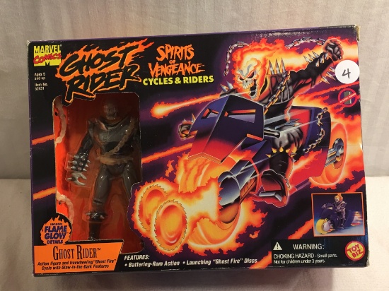 Collector Toy Biz Marvel Comics Ghost Rider Action Figure Box:  10.5"x7.5"