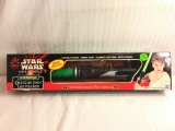 Collector NIB Star Wars Episode I Electronic Qui-Gon Jinn Lightsaber Hasbro Box Size:22