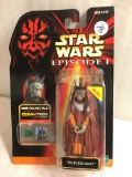 NIP Collector Hasbro Star Wars Episode I Nute Gunray 3-4