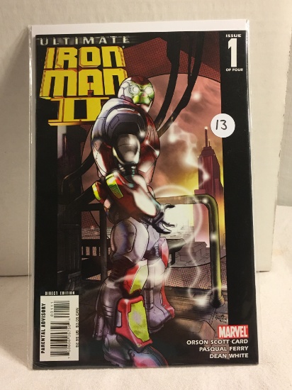 Collector Marvel Comics Ultimate Iron Man II Issue #1 Of Four Comic Book