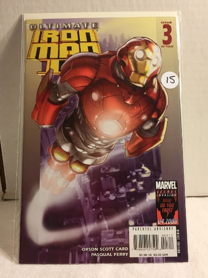 Collector Marvel Comics Ultimate Iron Man I Issue #3 Of Four Comic Book