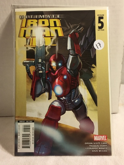 Collector Marvel Comcis Ultimate Iron Man II Issue #5 Of Five Comic Book