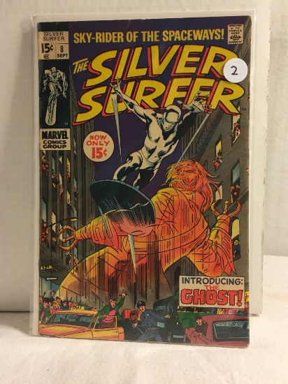 Collector Vintage Marvel Comic The Silver Surfer Comic Book No.8