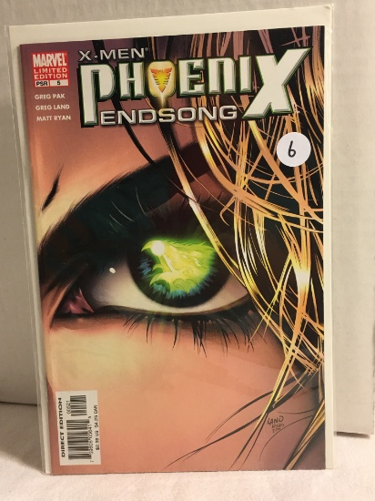 Collector Marvel Limited  Edition  PSR #5 X-Men Phoenix Endsong Comic Book
