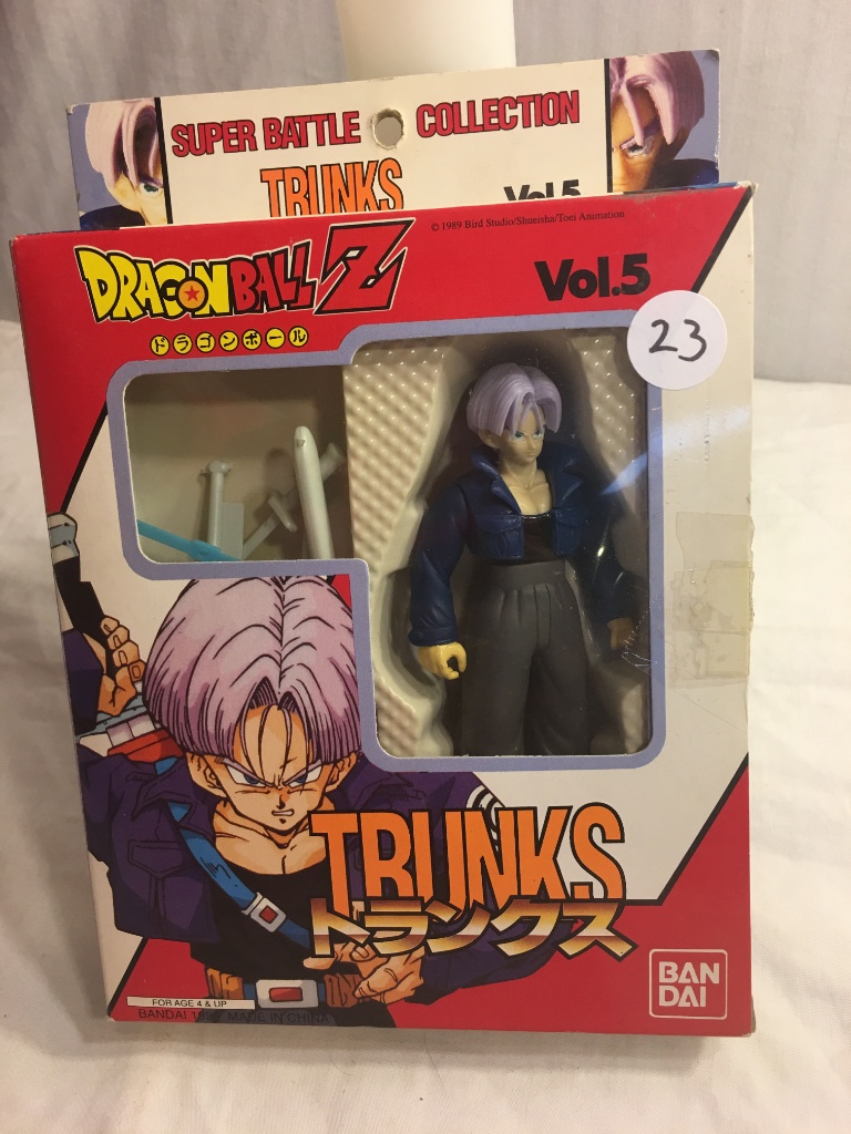 Collector 1989 1998 Dragon Ballz Vol 5 Trunks Bandai Animation Atcion Figure 5 6 Tall Art Antiques Collectibles Toys Hobbies Action Figures Online Auctions Proxibid