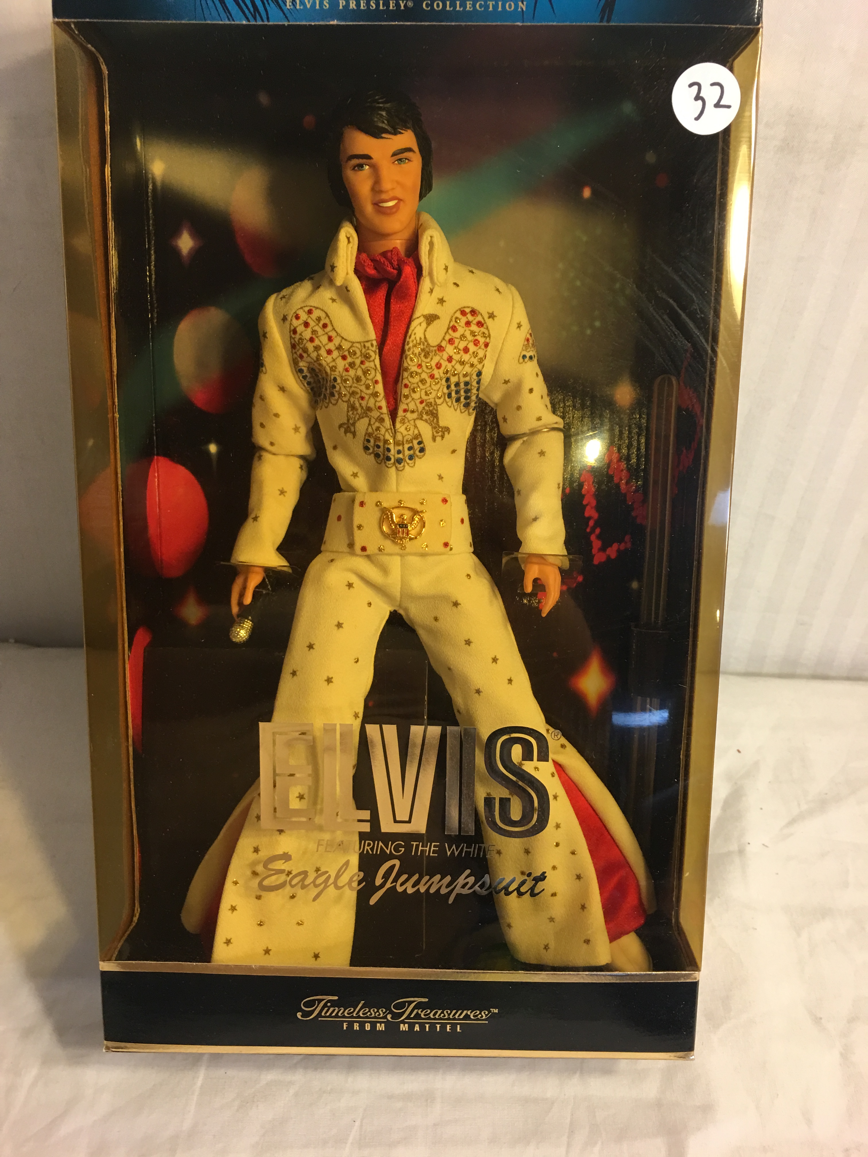 ELVIS Barbie Collectible Collector Edition Doll featuring in White