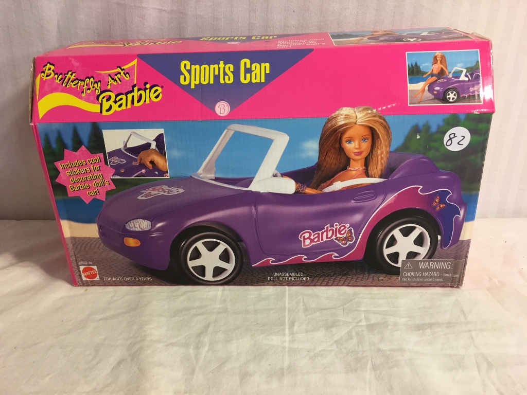 barbie sports car