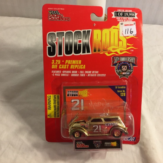 Collector NIP Nascar Racing Champions StockRods 3.25 Premier DieCast Replica Car #21 Citgo Car