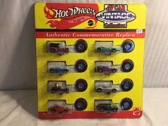 Collector NEW Hot wheels 8 car Vintage Colletcion Authentic Commemorative Replica 1/64 SC Cars