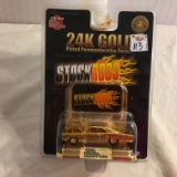 Collector NIP Racing Champions 24K Gold Plated Precious Metals Series StockRdds Car