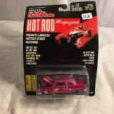 Collector NIP Nascar Racing Champions Hot Rod Magazine Scale 1:64 1955 Chevy #K5 Car