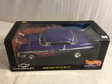 Collector New Hot wheels Mattel Chevrolet Custom '57 Chevy Multi-Color Purple 1:18 Scale Car