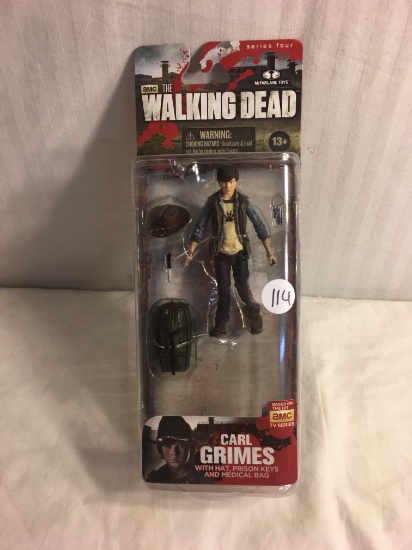 Collector NIP AMC The Walking Dead McFarlane Toys Action Figure 3-4"Tall  "Carl Grimes