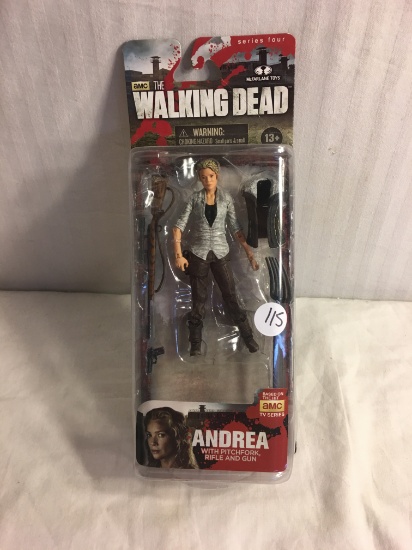 Collector NIP AMC The Walking Dead McFarlane Toys Action Figure 7-8"Tall  "Andrea"